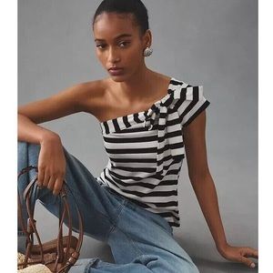 Maeve one shoulder top size M, NWT
